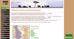 Desktop Screenshot of kenyahotelsdirectory.com